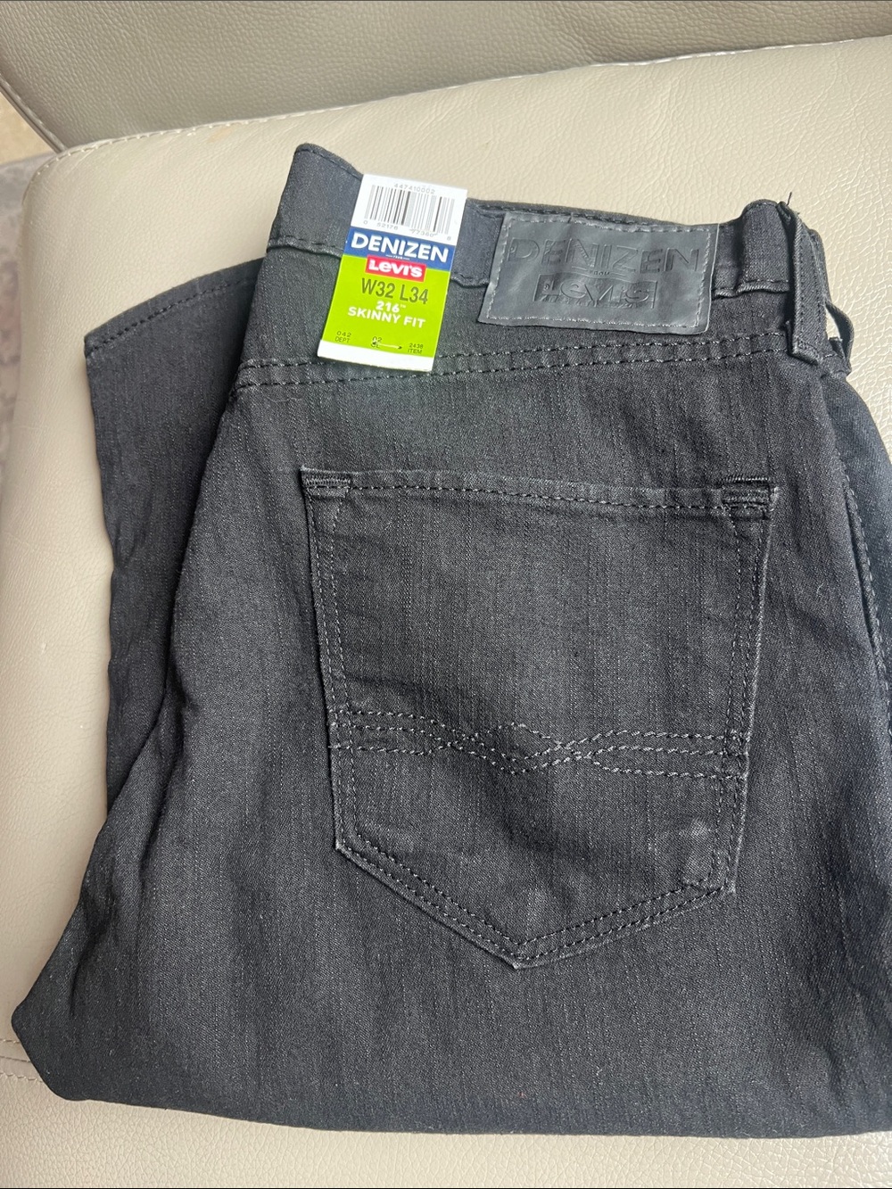 Levi's Black Skinny Jeans - Men's